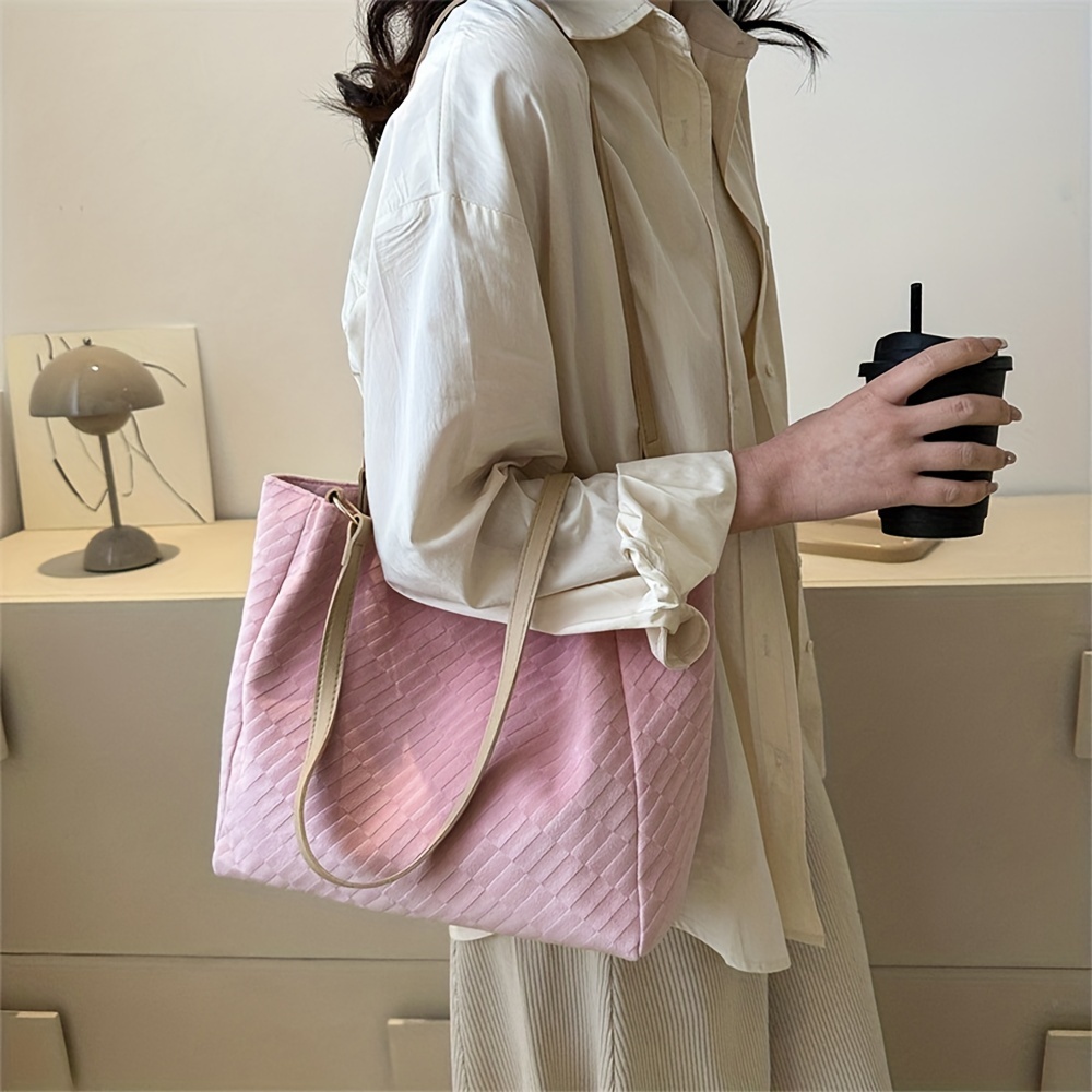 Large Capacity Commuter Casual Tote Bag For Women Luxury Designer
