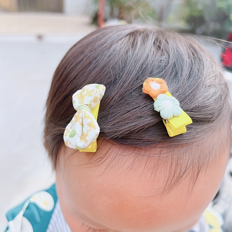 Hairband impressa flor para meninas do bebê Pano lindo bonito