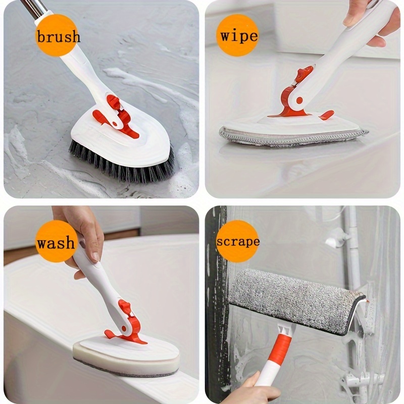 Cleaning Brush Floor Scrub Brush Shower Brush Cleaning Scrub for Cleaning  Tile