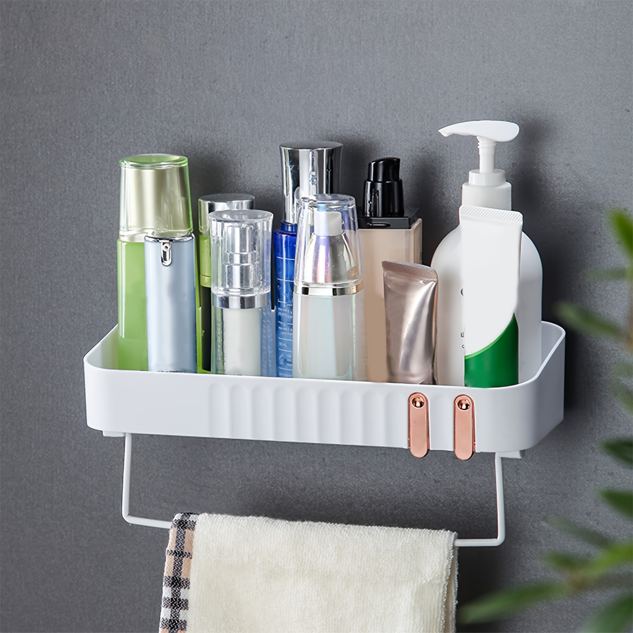 Mensola del bagno supporto per Shampoo per montaggio a parete per