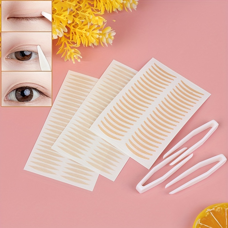 Natural Breathable Lace Eyelid Tape Instant Double Eyelid - Temu
