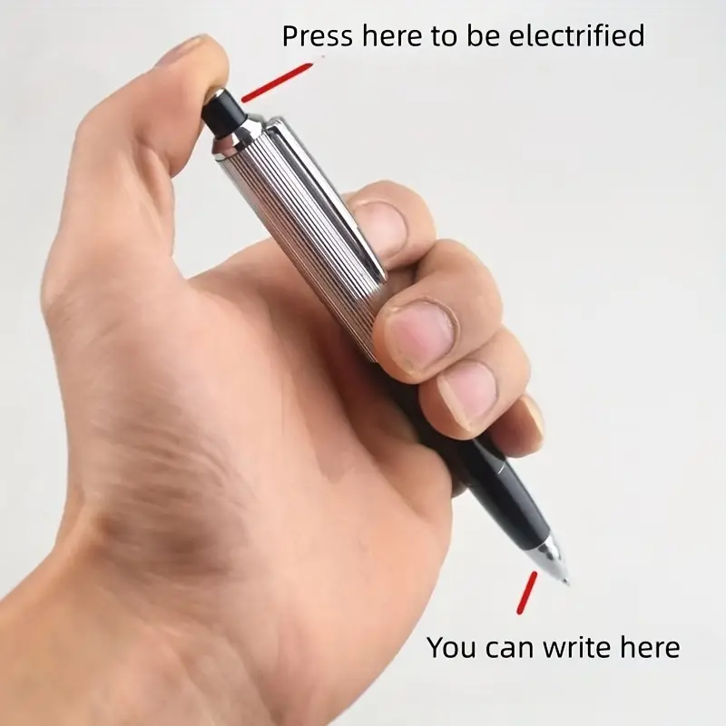 Creative Trick Props Electric Shock Pen Slightly Numb People - Temu