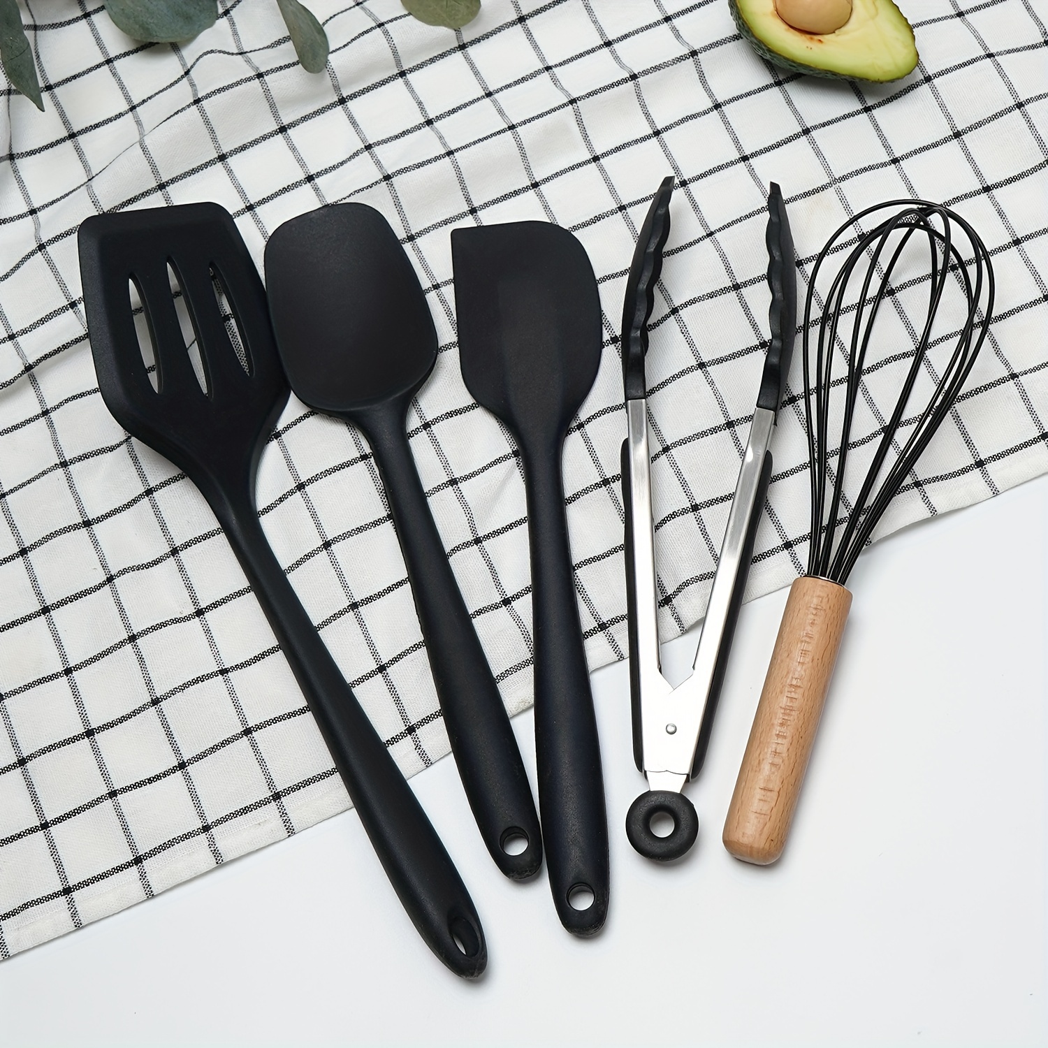 5pcs Cartoon Figure Baking Tools Set Including Silicone Spatula Whisk  Measuring Spoon And More Kitchen Gadgets Kitchen Stuff Kitchen Accessories  - Home & Kitchen - Temu