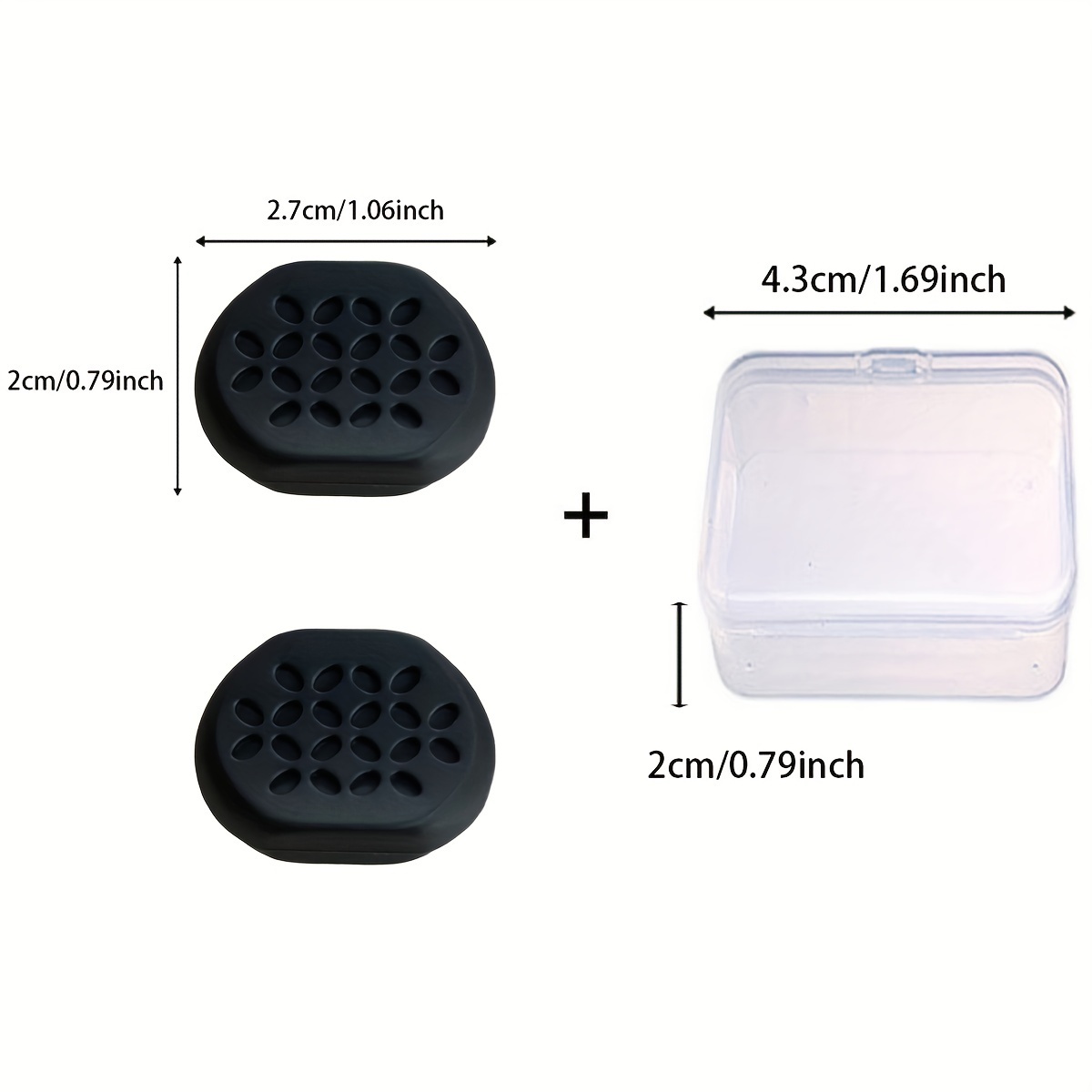 2pcs Ejercitador Línea Mandíbula Silicona Bola Masticación - Temu