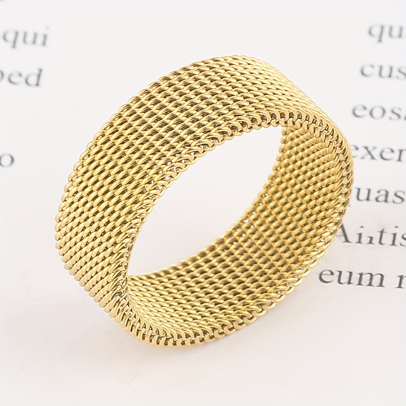 Mesh Net Design Ring
