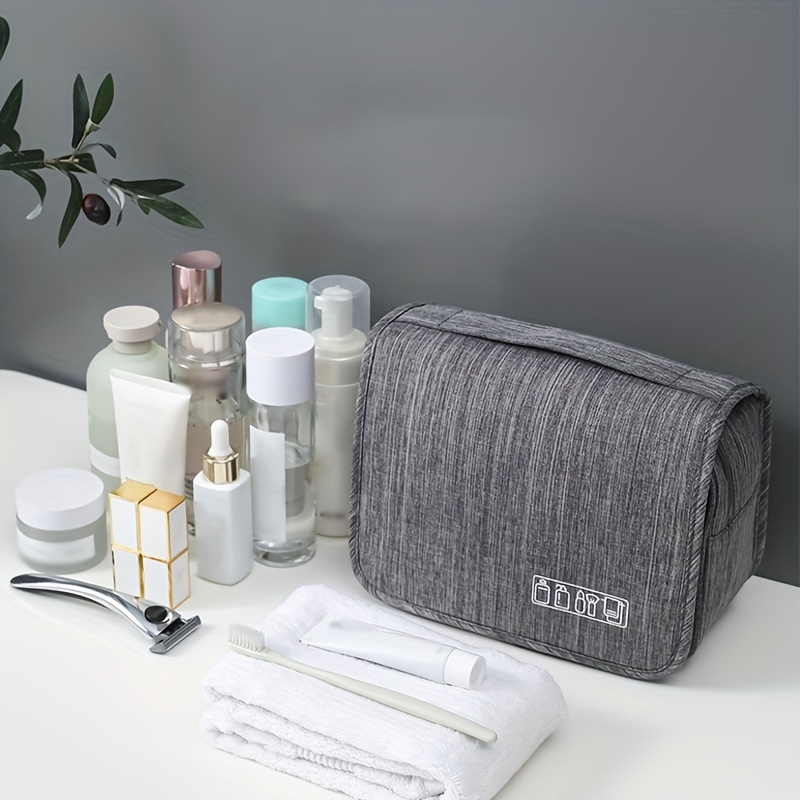 Hanging Travel Toiletry Bag,Cosmetic And Bath Organizer Bag
