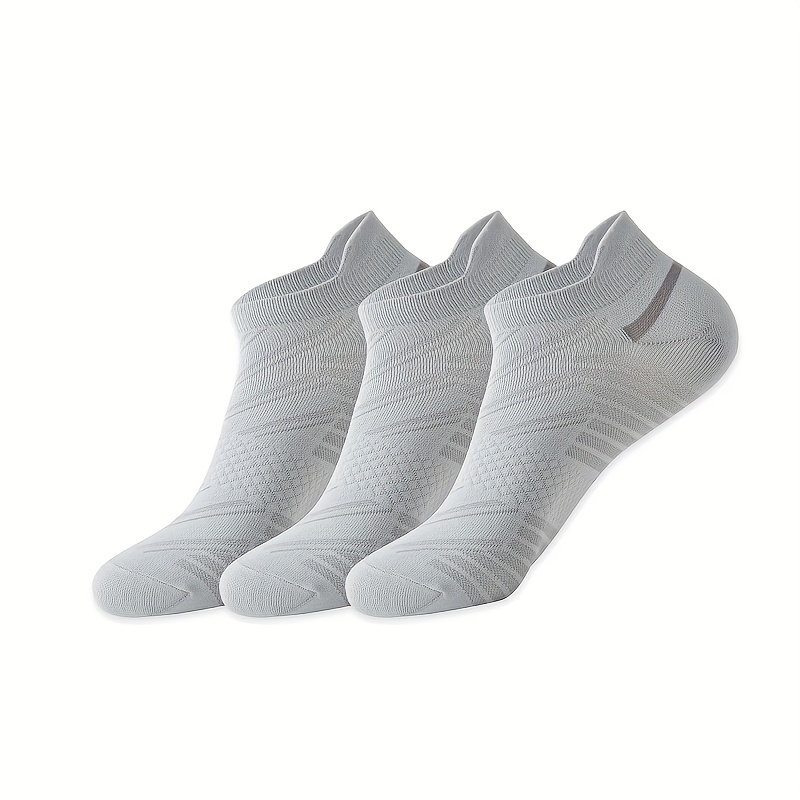 3 Pares Calcetines Compresión Nailon Color Sólido Hombre - Temu