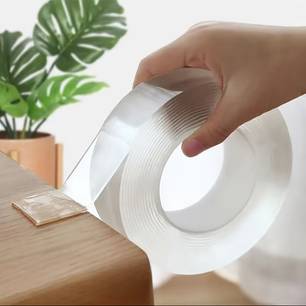 Double-Sided Tape Heavy Duty Mounting Tape, Multipurpose Removable Adhesive Foam Tape, Reusable Transparent Tape For Pasting Items