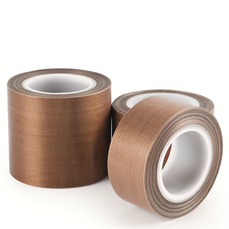 Heat Resistant Tape High Temperature Adhesive Tape 13mm Width 10M 33ft Long - Brown