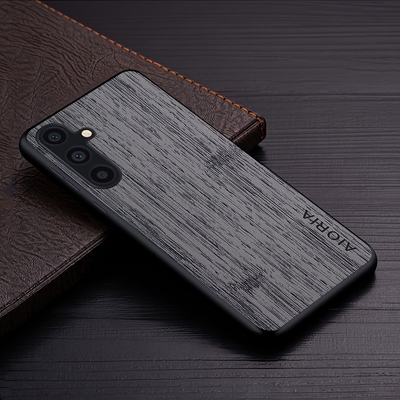 Case Galaxy A14 Funda Luxury Vintage Leather Skin - Temu