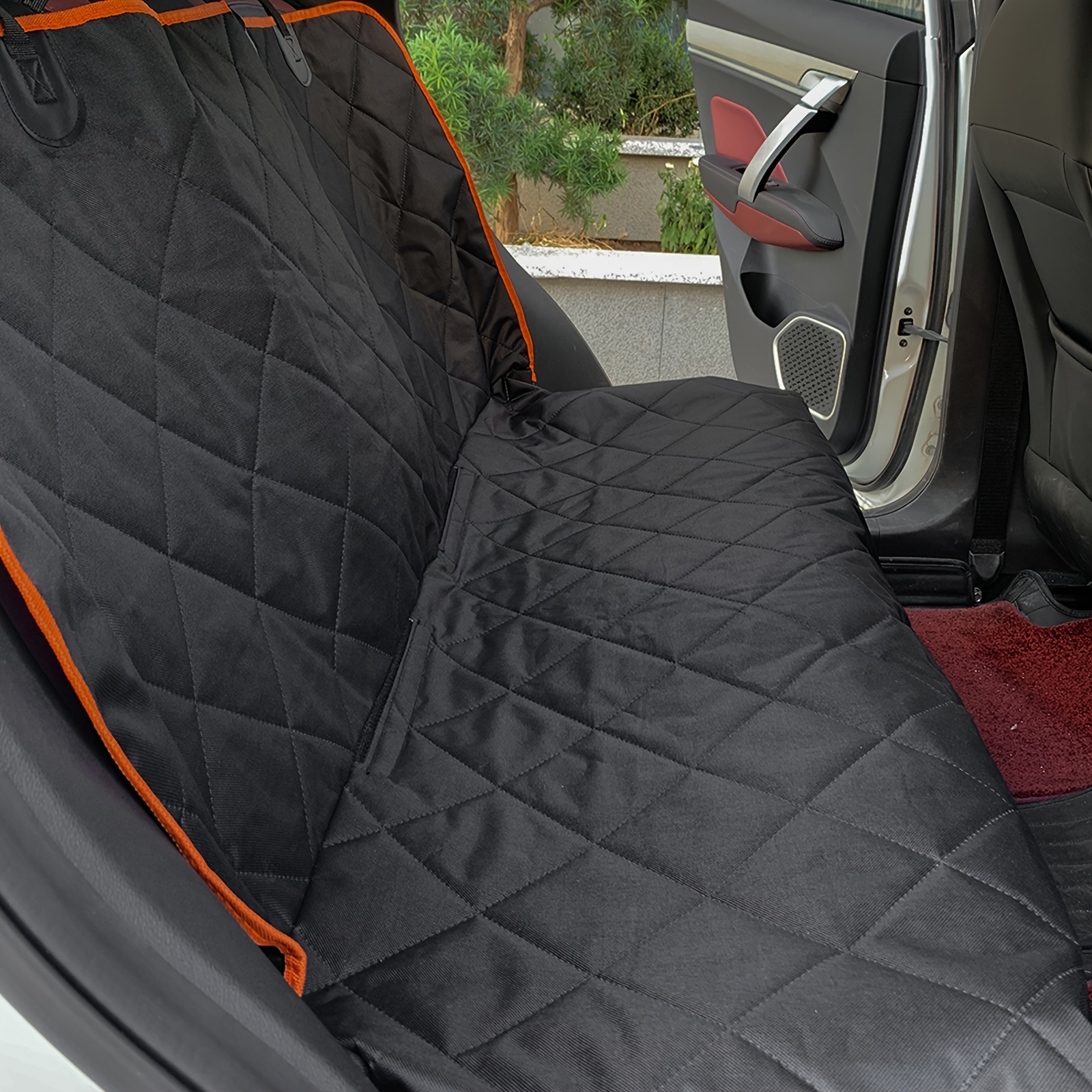 Car Rear Pet Mat, Dog Car Seat Cover, Dirt-resistant And Scratch-resistant Mat, Oxford Cloth Pet Car Hammock