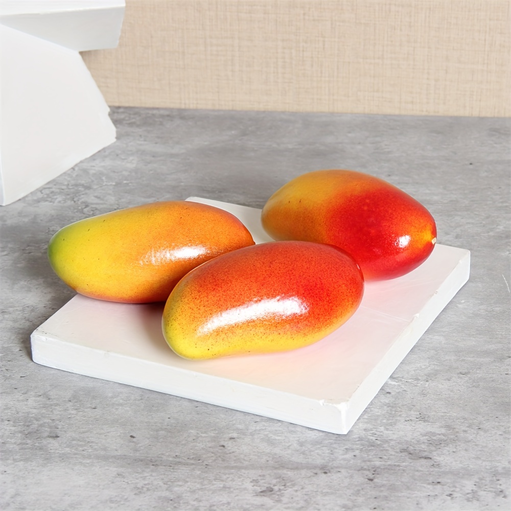 Simulated Models Fake Fruit And Vegetable Red - Temu