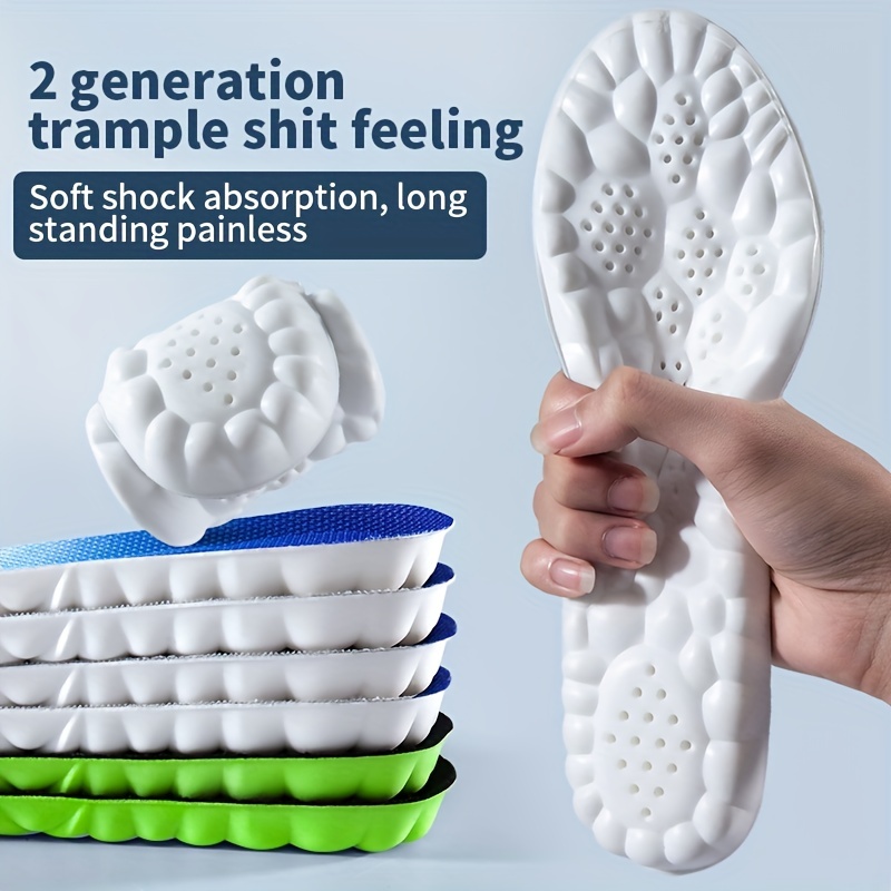 Soft High Elasticity Sport Insoles Arch Support Running Insoles