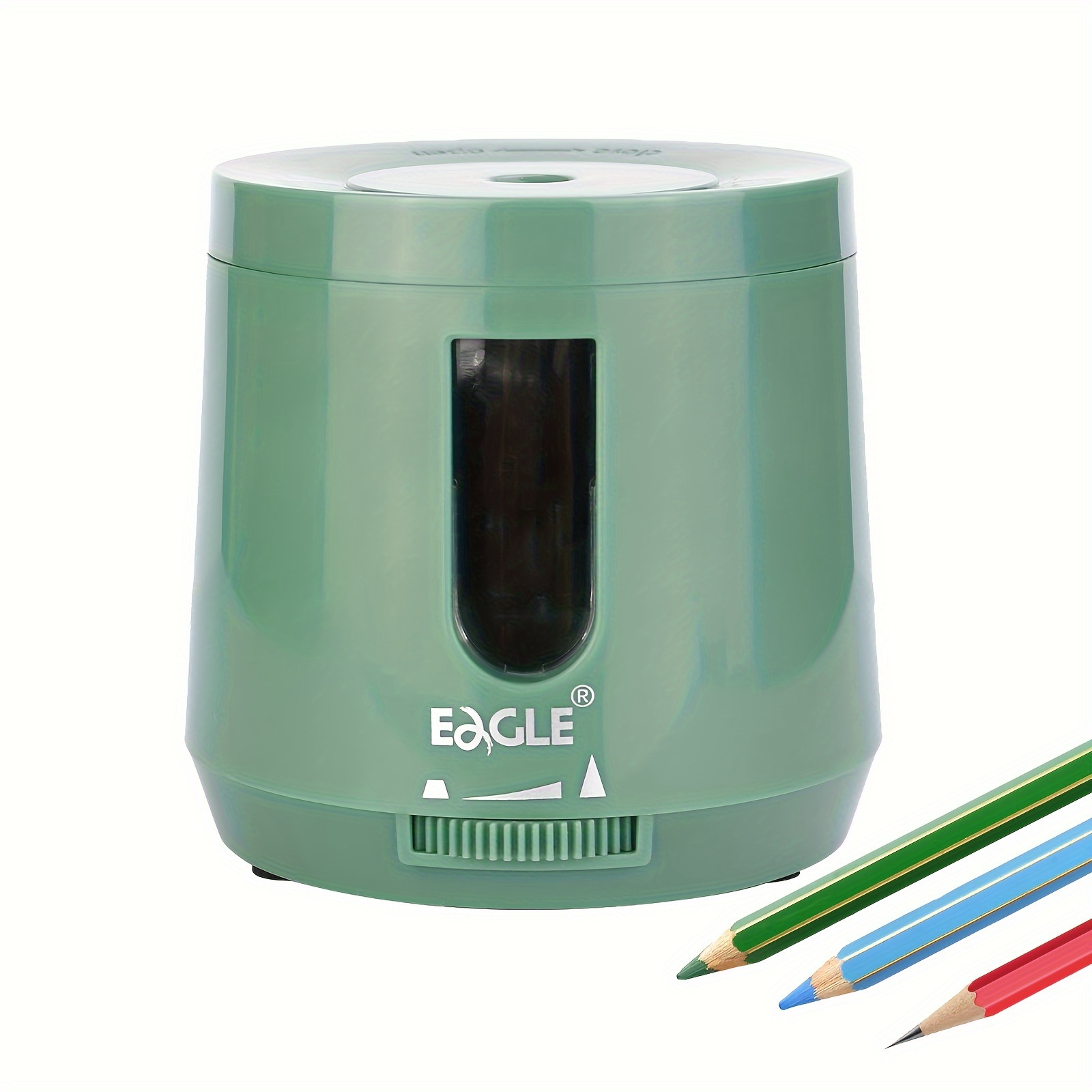 

Eagle Electric Pencil Sharpener, Battery/usb Operated, Blade To Fast Sharpen, Portable Automatic Pencil Sharpener For Colored Pencils (6-8mm ), School/classroom/office/home