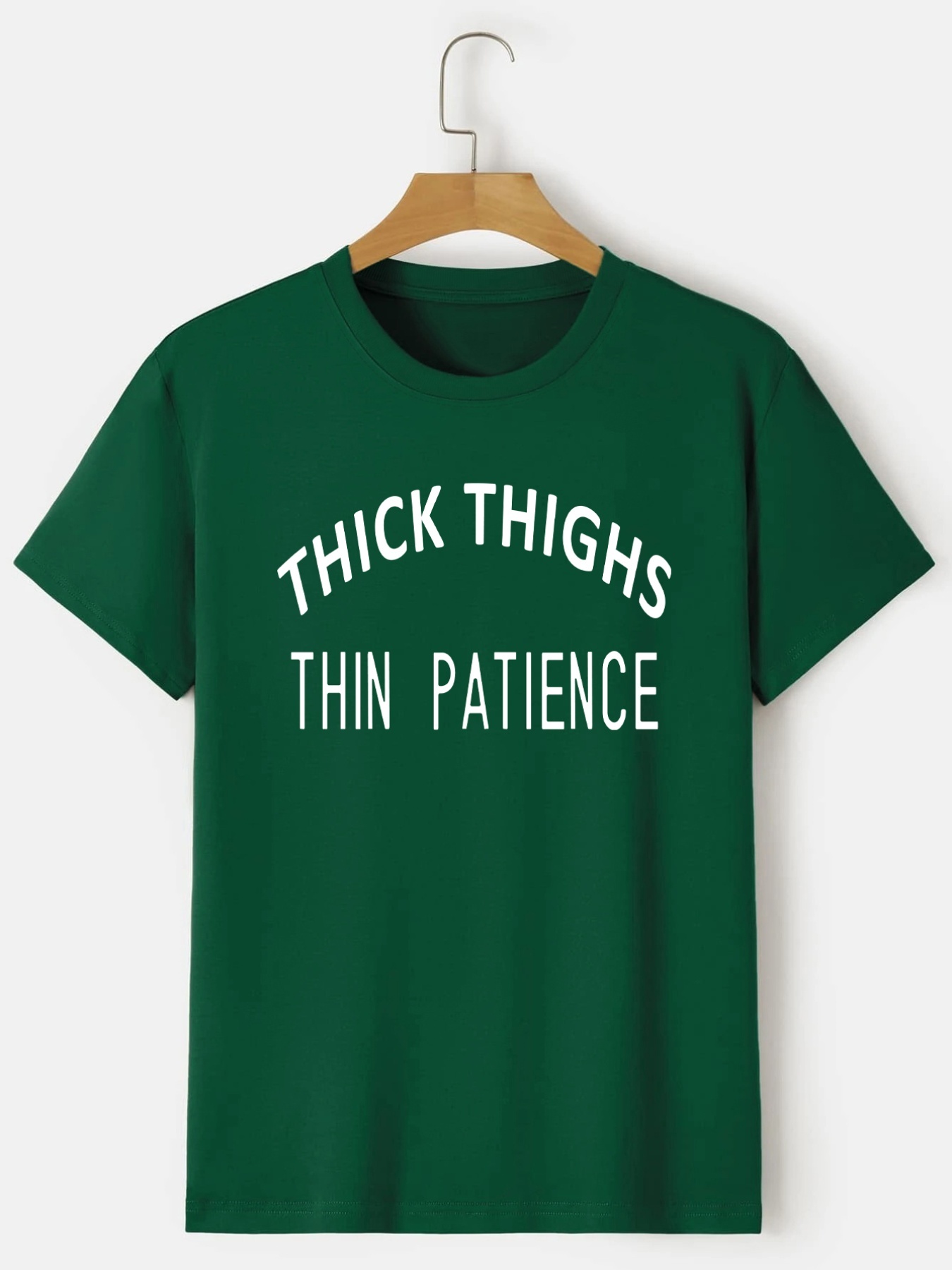 thick Thighs Thin Patience' Summer Round Neck Men's Short - Temu Canada