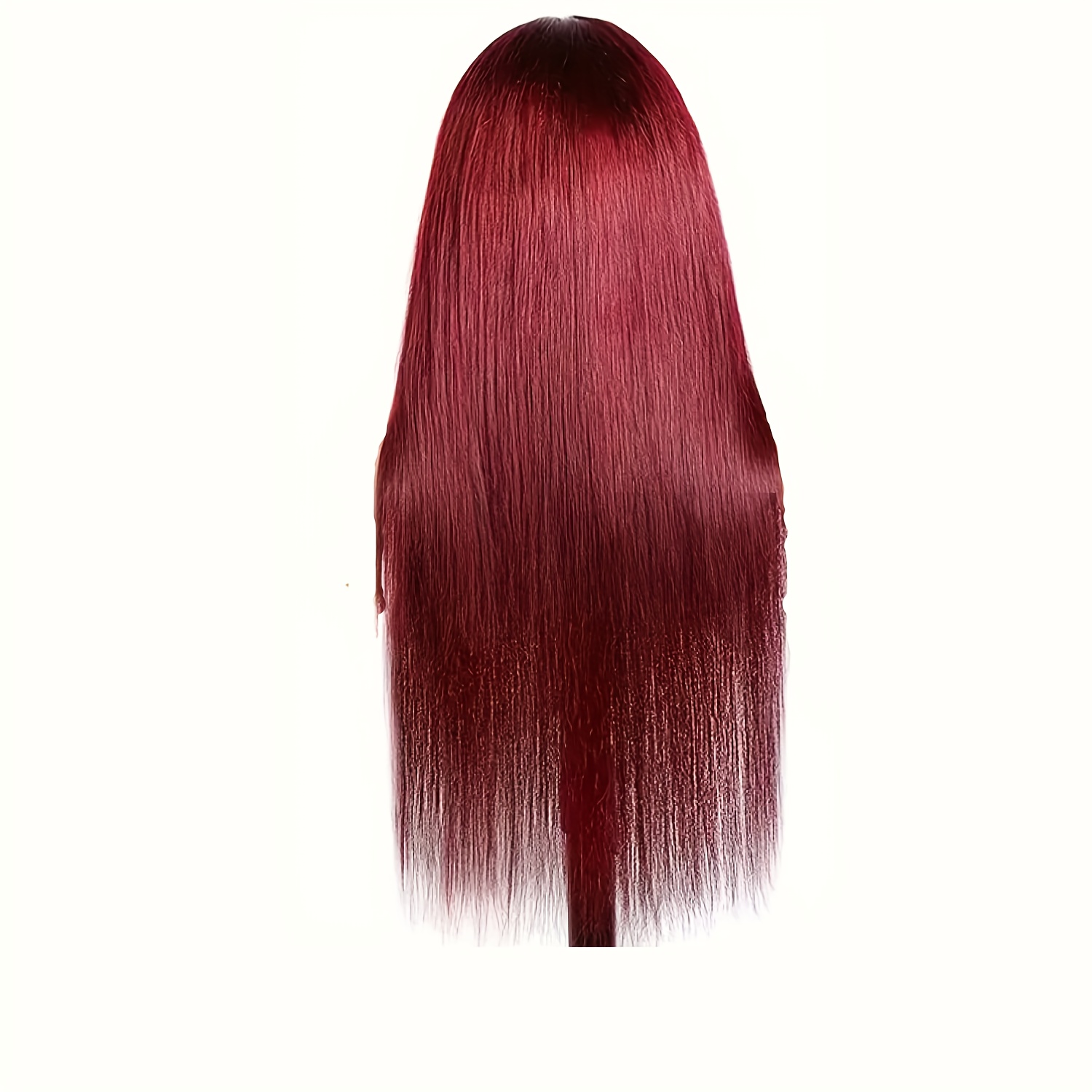 Glueless Wigs 1b/99j Burgundy 13x4 Transparent Lace Front Temu Canada