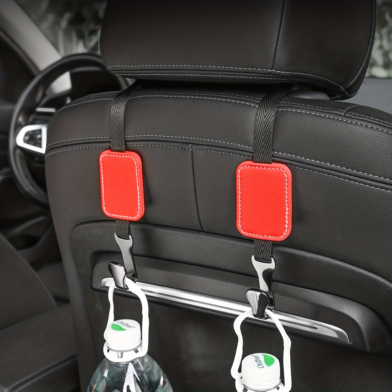 Maximize Car's Storage Space Headrest Hooks Perfect Hanging - Temu