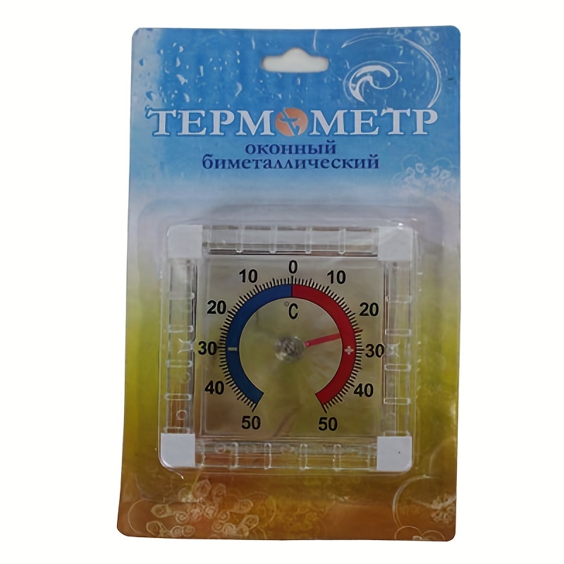 Window Thermometer Pointer Type Window Thermometer Outdoor Door Mini  Household Window Thermometer for Temperature Measurement Tools