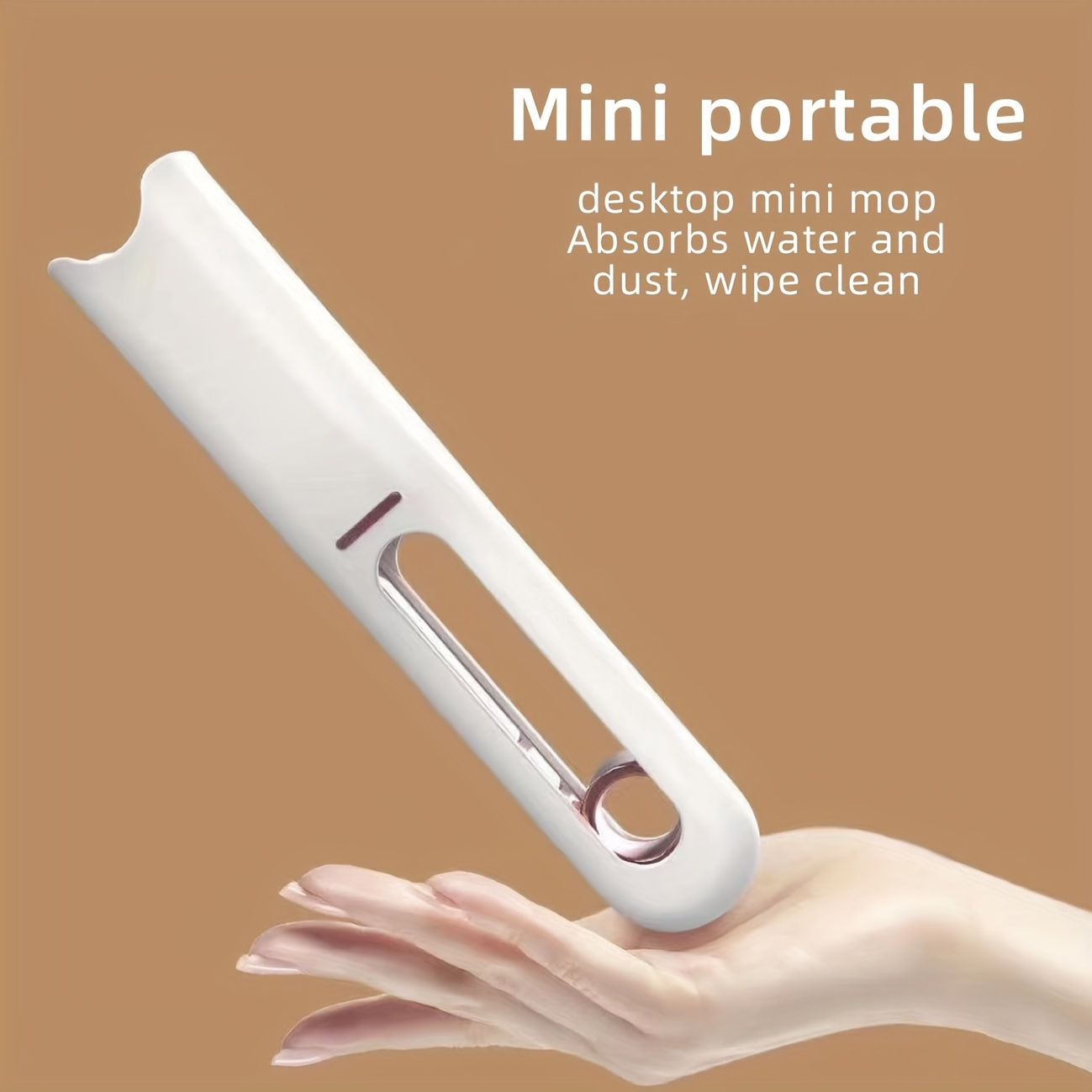 Portable Sponge Mini Mop, 2023 New Hands-Free Lazy Desktop Glass Clean –  Dazzle Drop