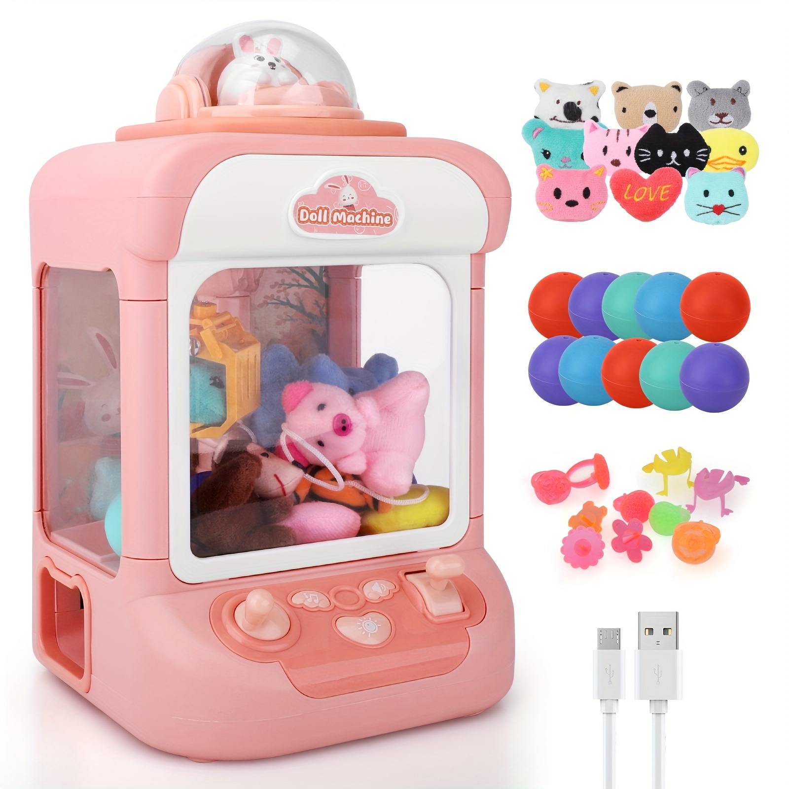 Claw Machine for Kids,Mini Vending Machines Candy Grabber Prize