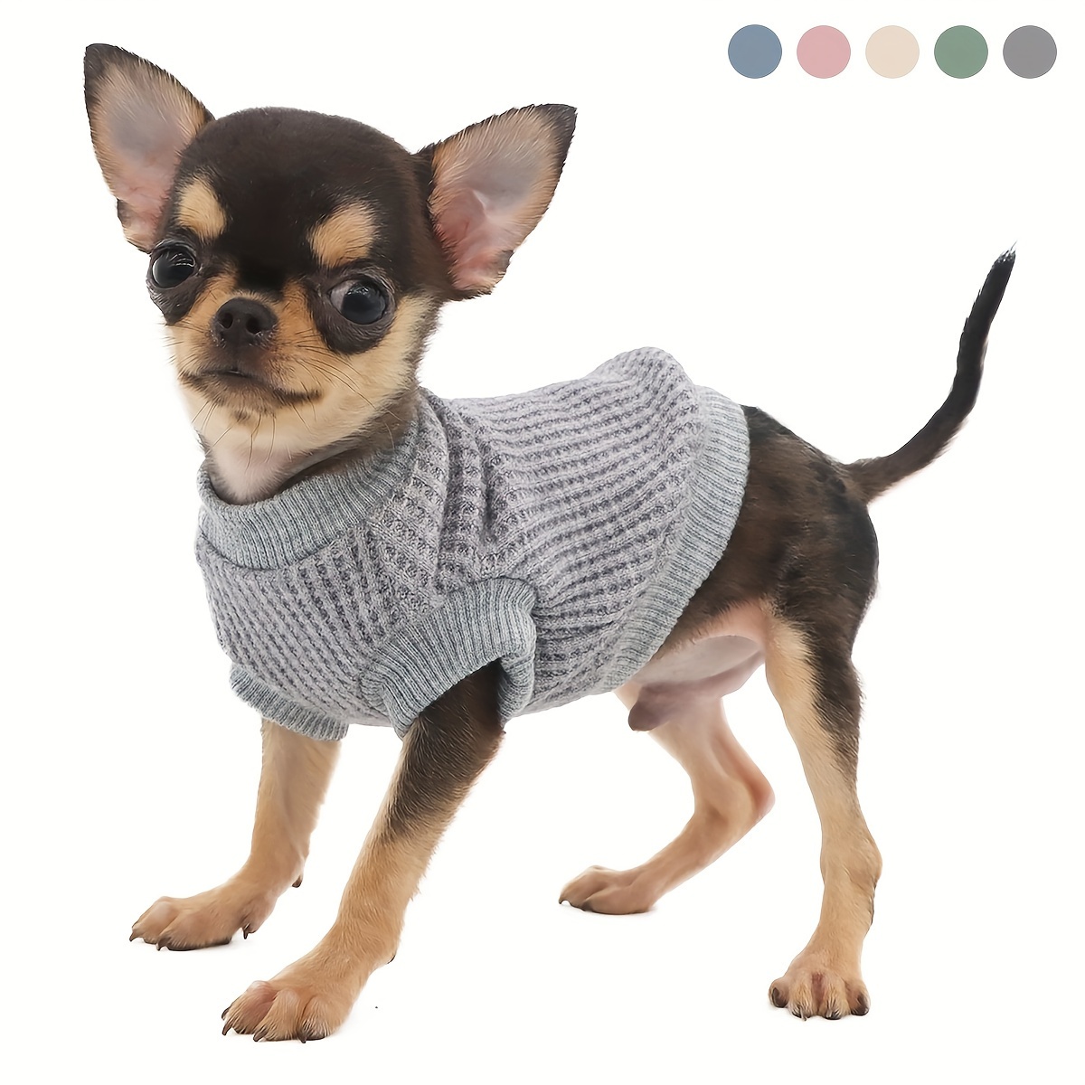 

Lightweight Dog Sweaters For Puppy Small Dogs Puppy Chihuahua Yorkie Clothes-atrovirens