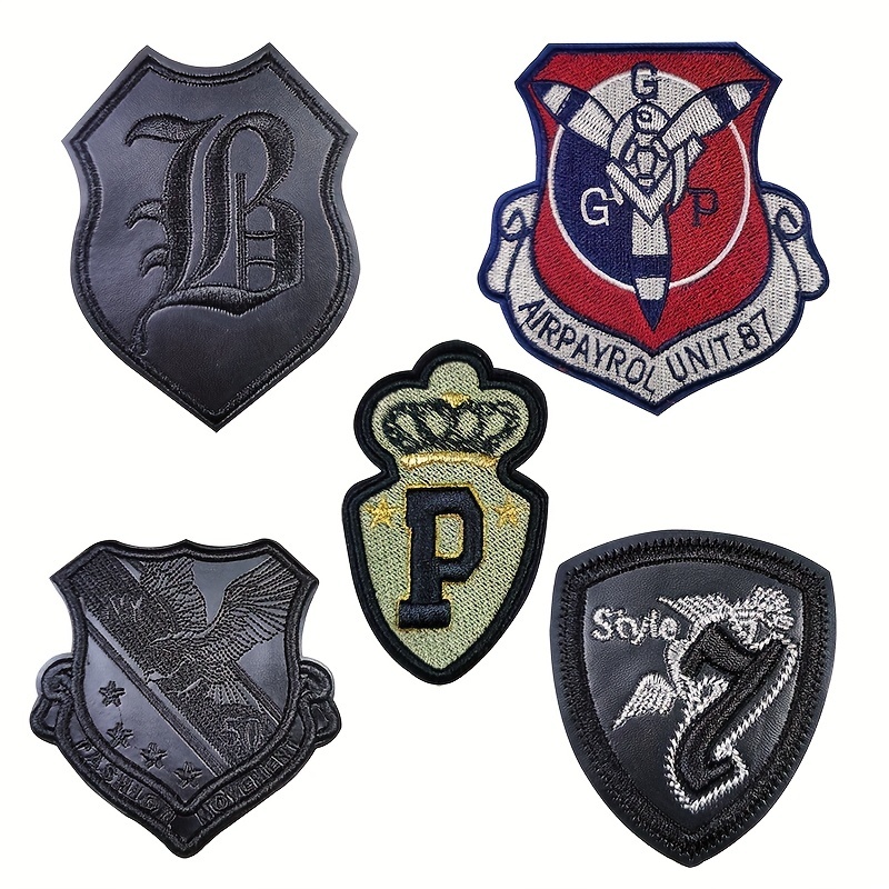 3 parches militares de moral, parches de bordado 3D, insignias tácticas,  parches de tela, parches para chaquetas, jeans, mochila