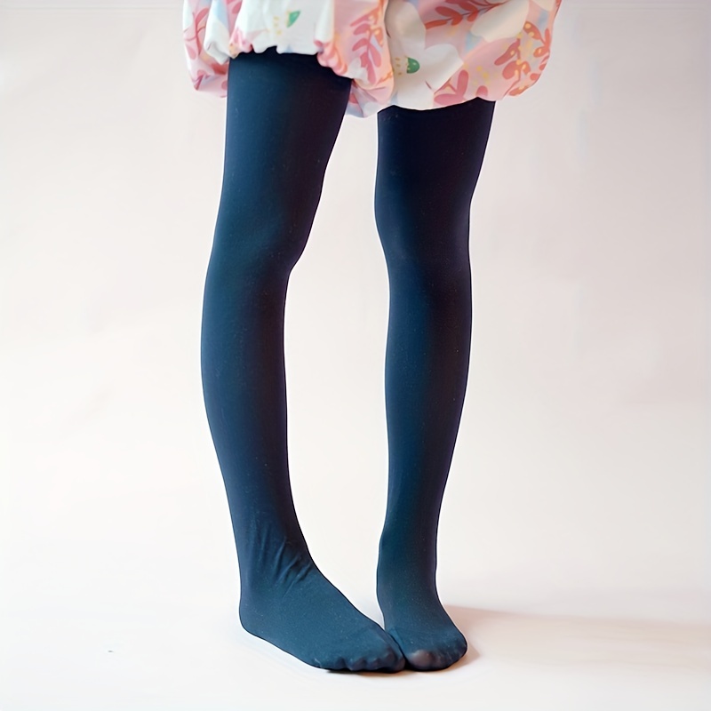 Girls Casual Elastic Plain Color Pantyhose Cosplay Dress - Temu