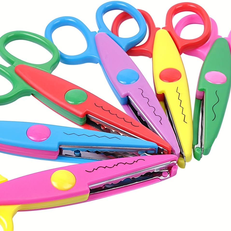 Craft Scissors, Decorative Scissors, Built-in Scissors, Decorative Scissors,  Scrapbook Scissors, Hand Scissors, Design Scissors - Temu