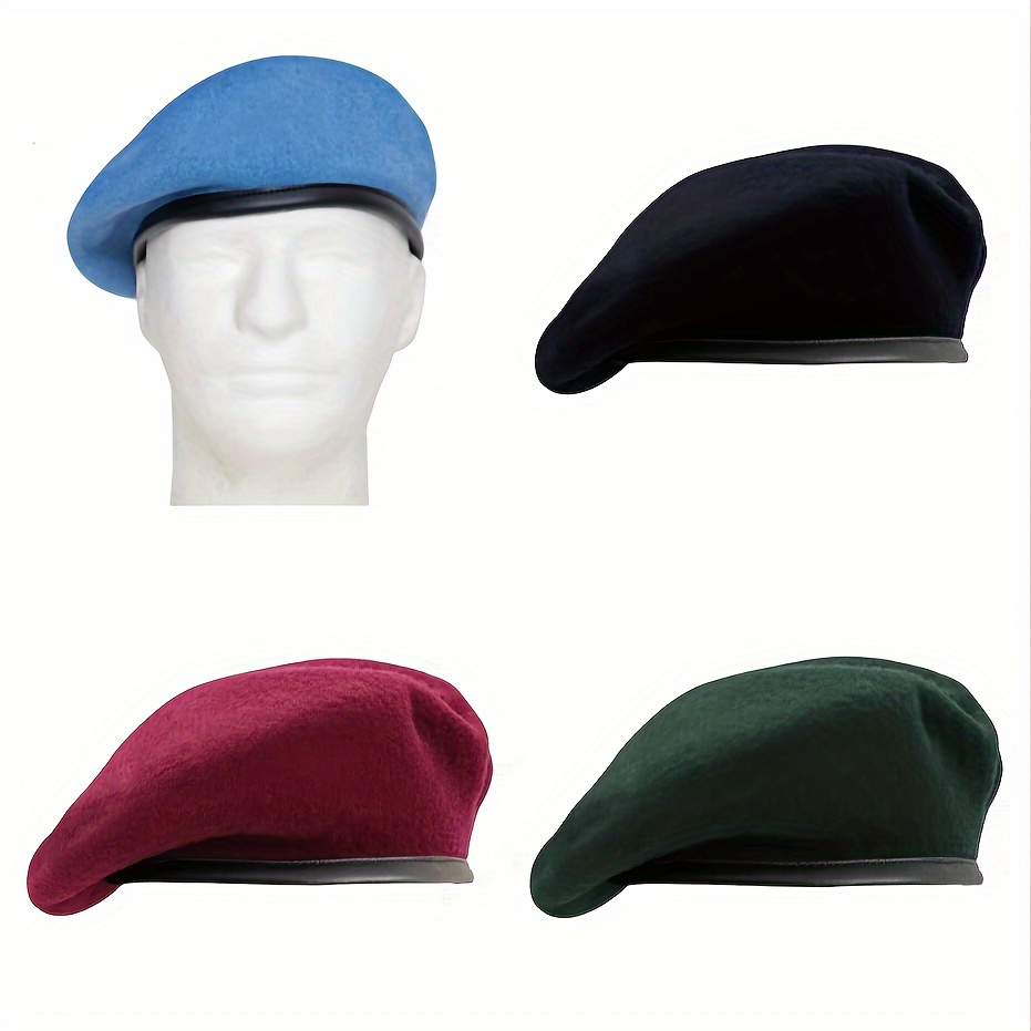 1pc Trendy Black Breathable Summer British Beret Cap For Men Women Golf, Ideal choice for Gifts