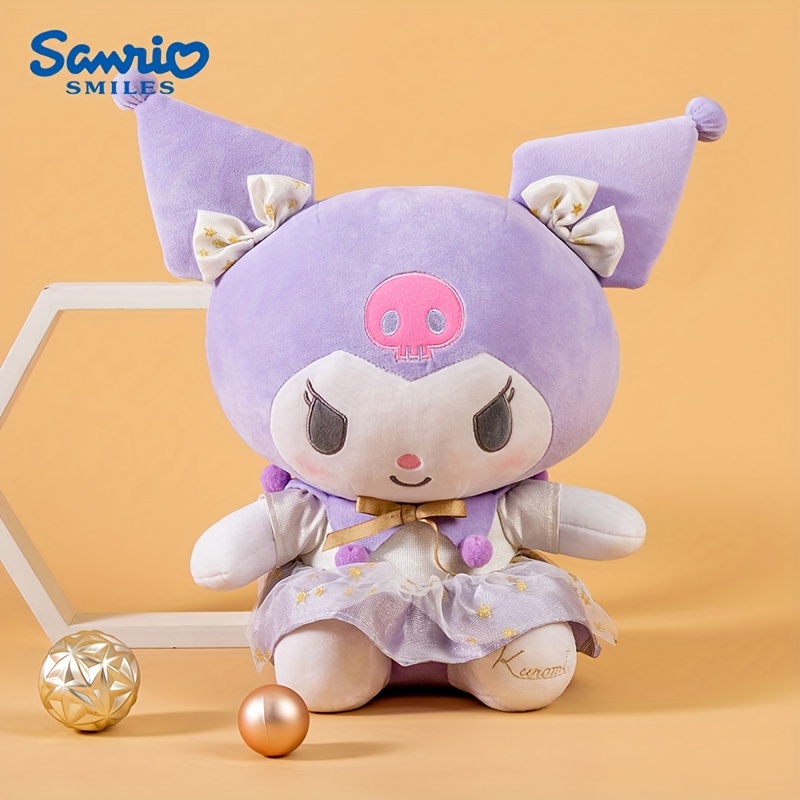 Sanrio – jouet en peluche kawaii Kuromi My Melody Hello Kitty, poupée à  cannelle pour enfants, Collection de dessin animé - AliExpress