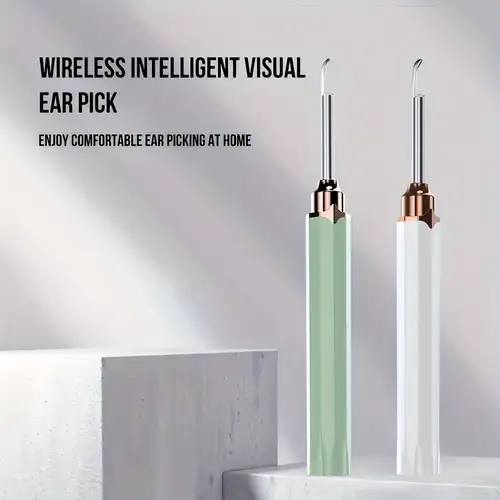 Ear Wax Cleaner, 4 PCS Cuillère de Nettoyant Oreille Lumineux, Ear Curette  LED, curette oreille enfant, Cuillère de Nettoyage de Nettoyage Creuser