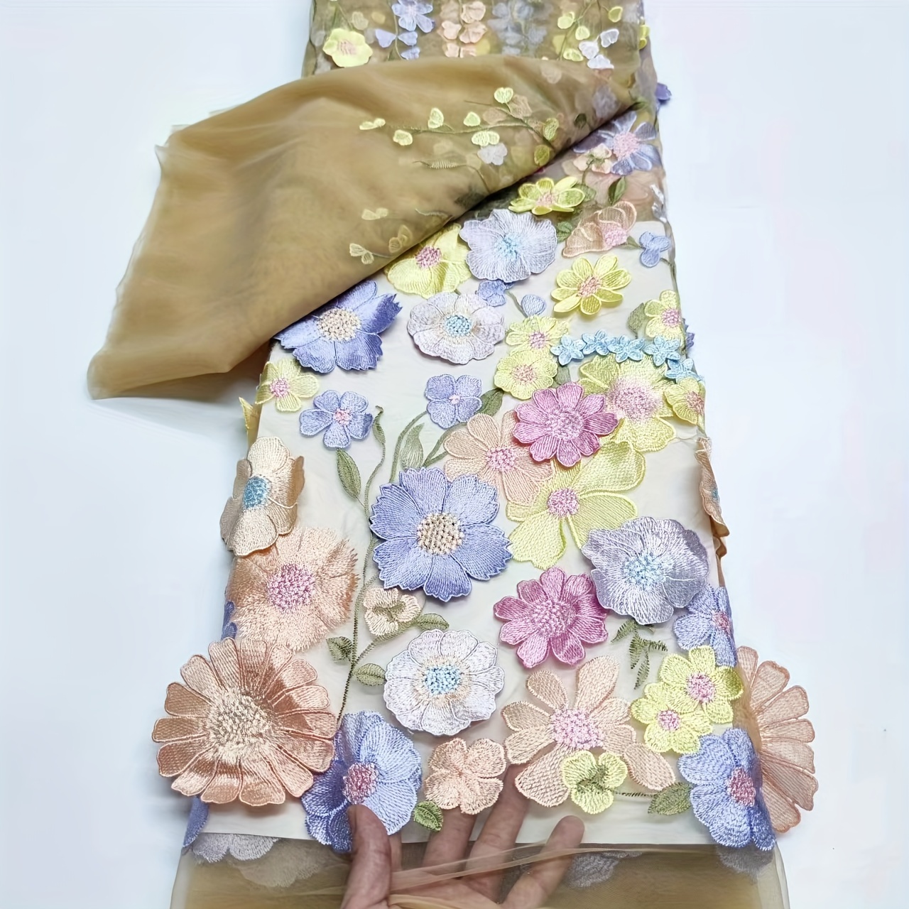 Tela para vestidos y faldas, 5 unidades/paquete de tela de algodón con  estampado de flores de Fabirc para vestido, costura, telas de retazos