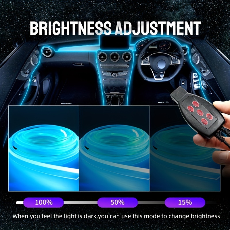 Mini veilleuse LED USB pour intérieur de voiture, lumière ambiante, néon,  marijuana, bijoux, ordinateur, alimentation mobile