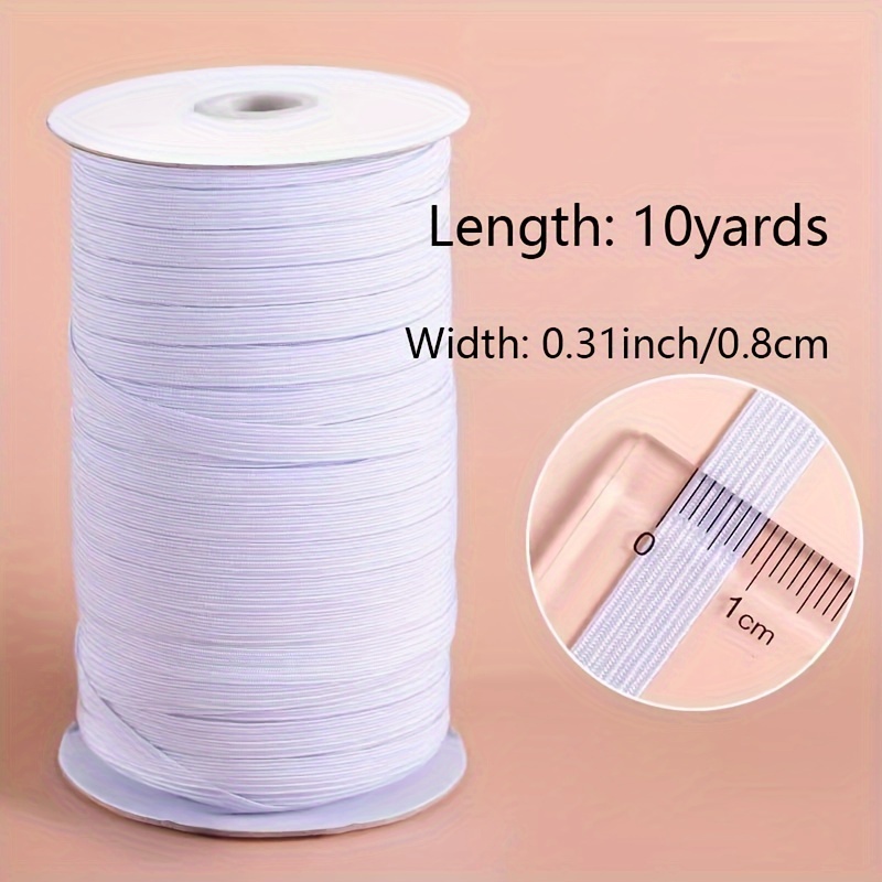 2/5/10yards Elastic Band For Sewing Knit Elastic - Temu