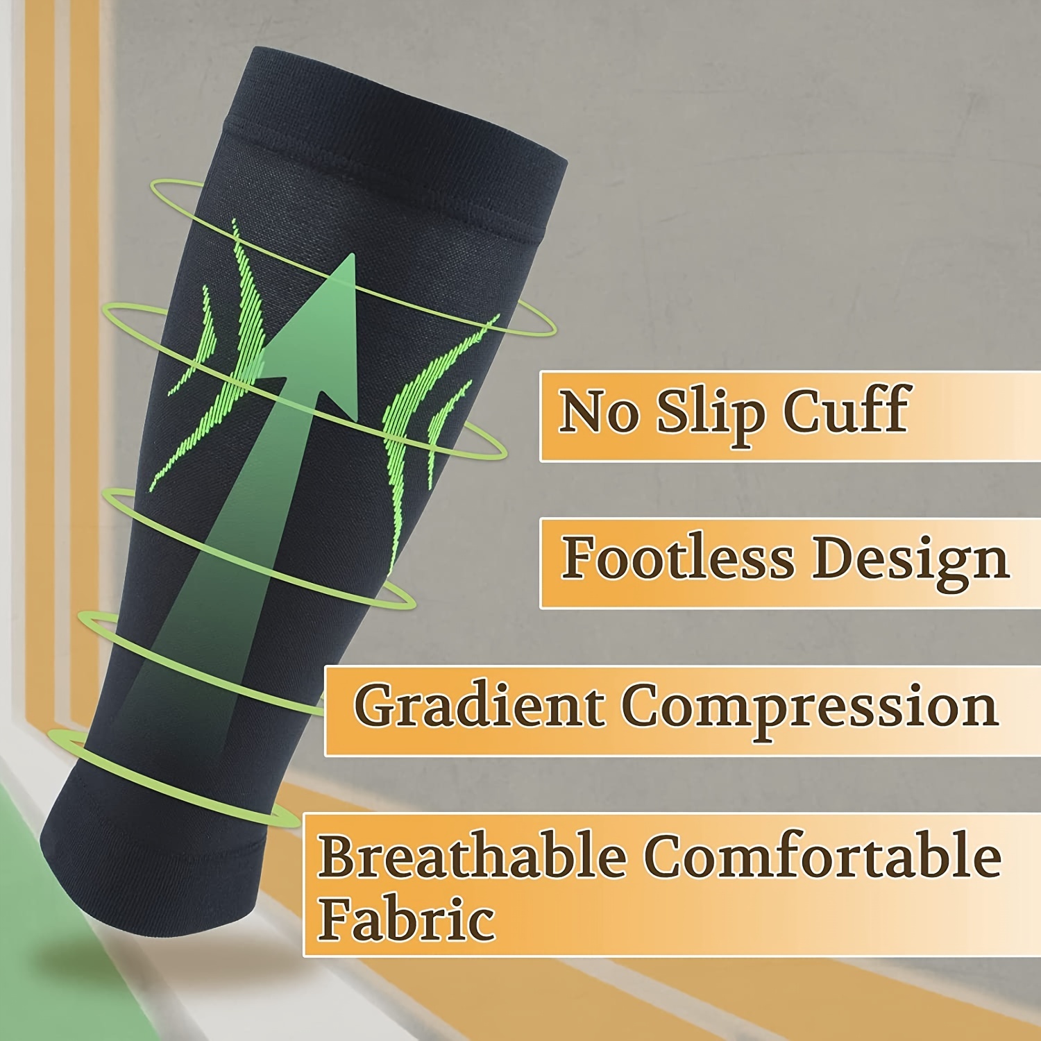 1pa Calf Compression Sleeves Sports Leg Support Sleeve Buy A - Temu