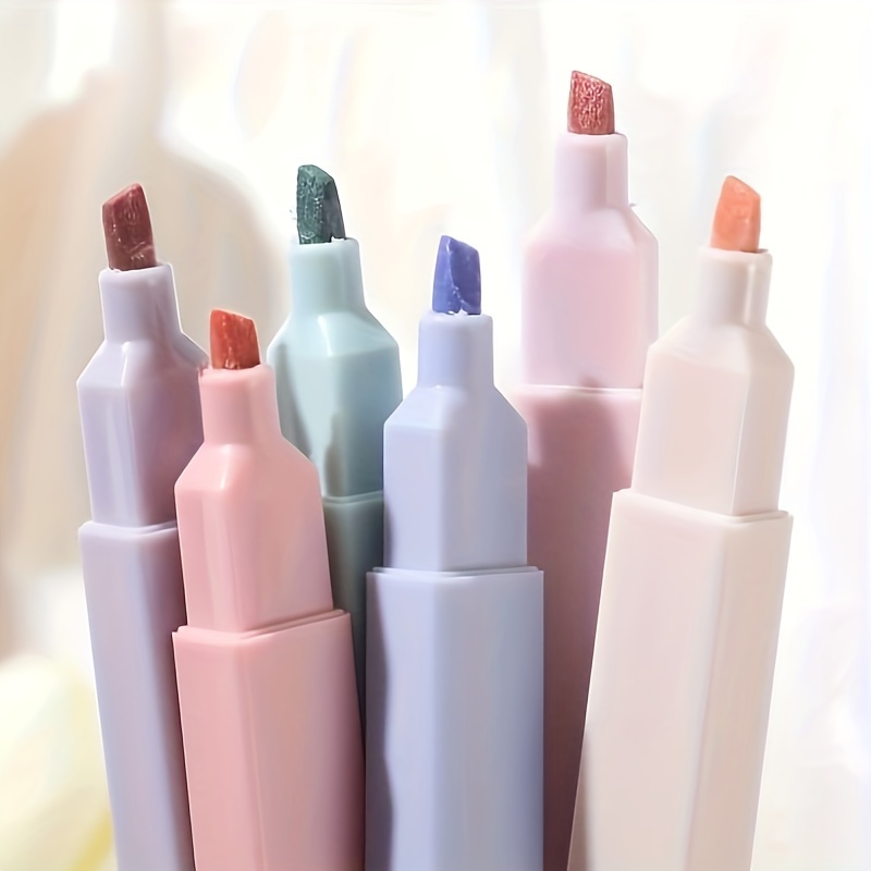 Highlighter Pens 8 Colors Aesthetic Highlighter Pen Set Eye