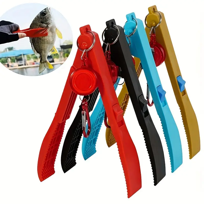 1pc Multifunctional Fish Controller, Plastic Fish Gripper, Portable Fishing  Accessory
