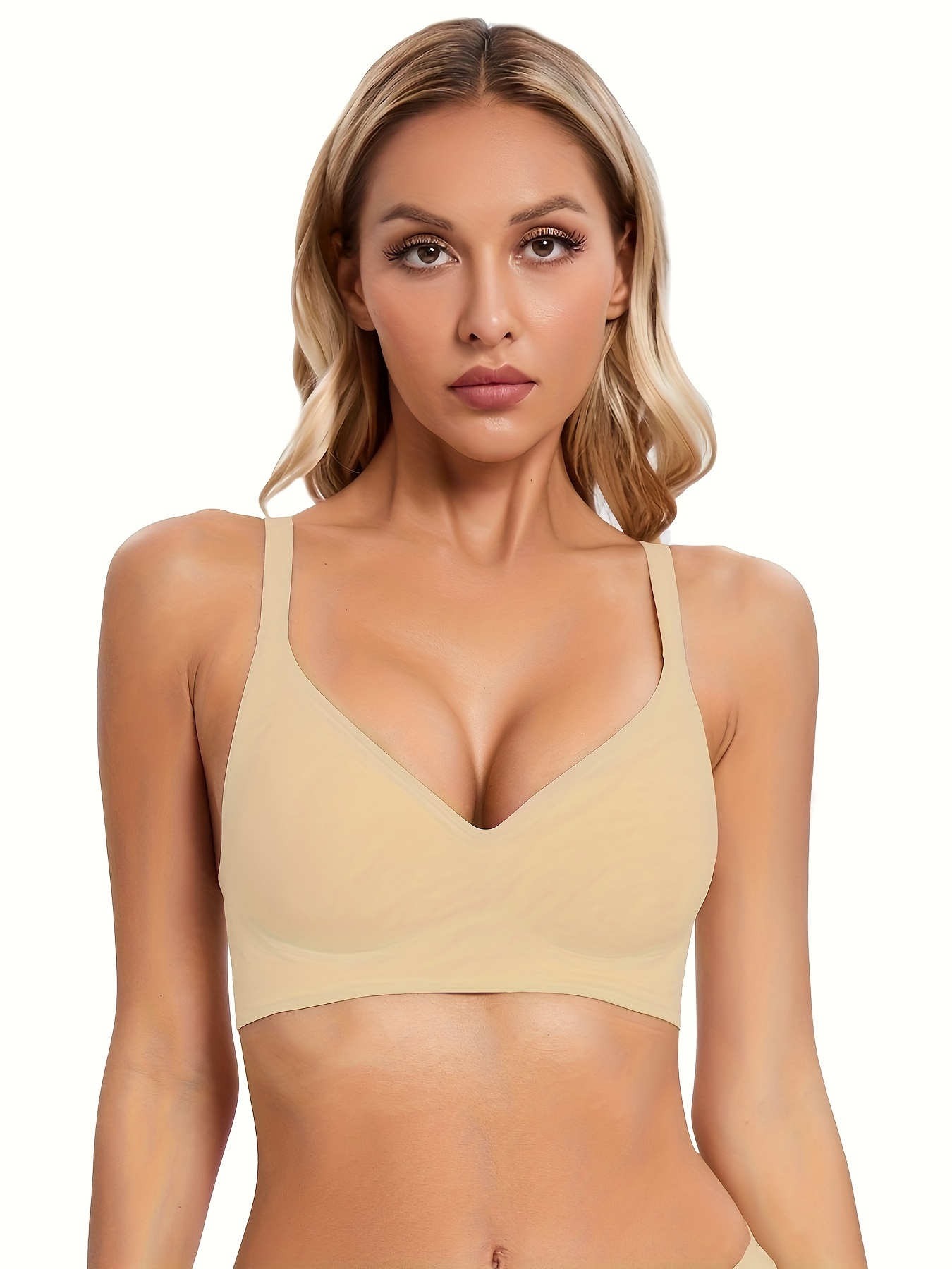 Buy F.Fashiol.com Women's Cotton Lightly Padded, Non-Wired Sports Bra, Air  Bra for Summer, Sports Bra, YogaBra, Gym Bra (Color-Beige, Size-34) Online  at Best Prices in India - JioMart.