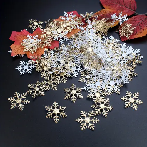 Christmas Snowflake Patch Pendant Decoration Material Felt - Temu