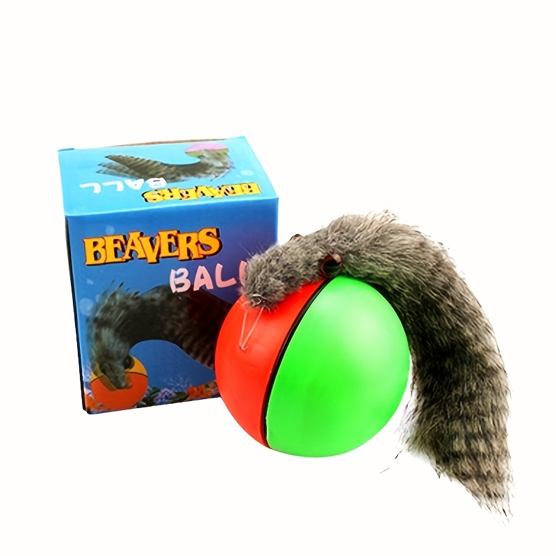 Weazel Ball Motorized Ball Pet Toy For Ages 3 and Up