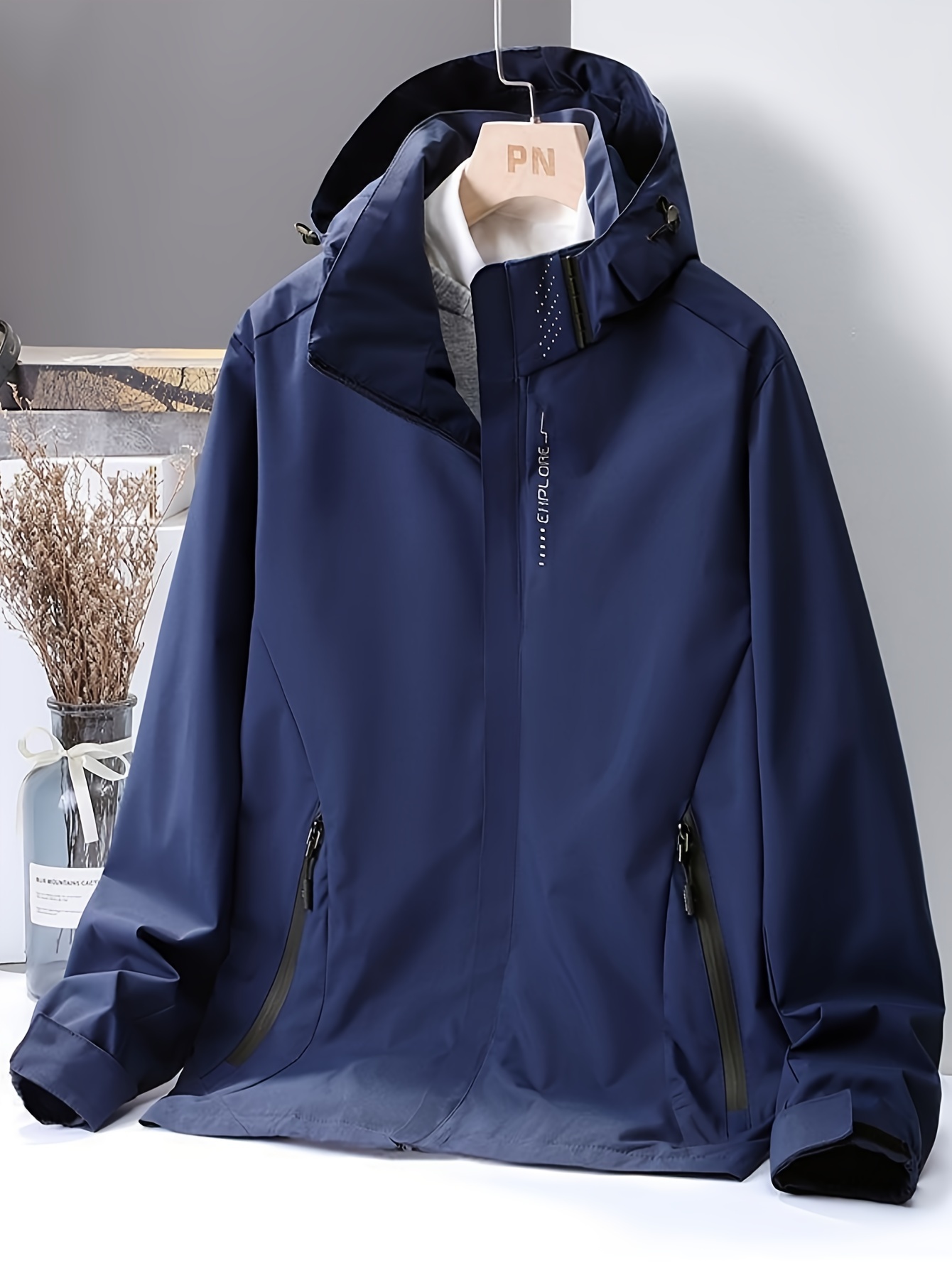 Rain and wind jacket men's best sale