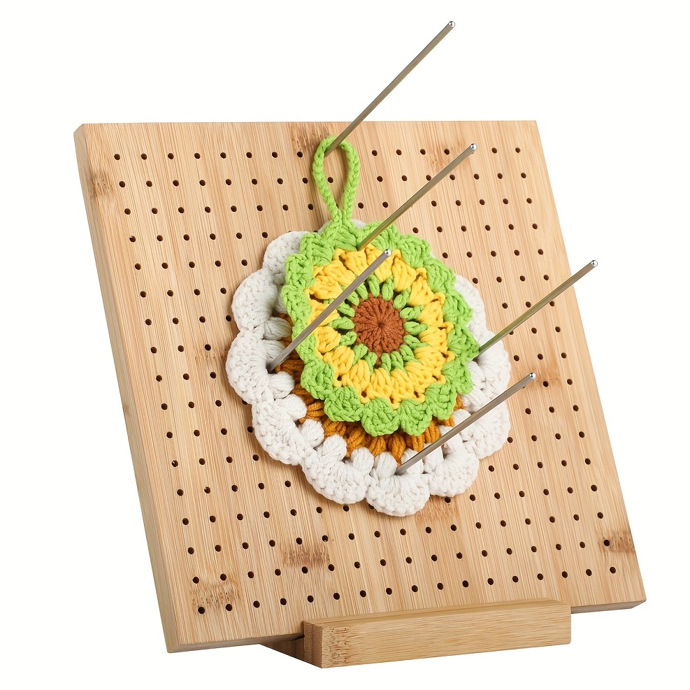 Wooden Blocking Board, Crochet Blocking Board For Knitting