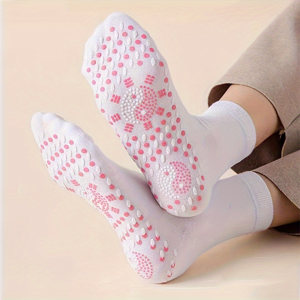 Herefun Chaussettes Chauffantes 5 Paires Chaussettes d'hiver Auto