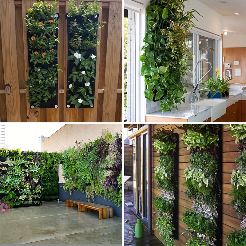 Vertical Wall Garden Planter Wall Hanging Planting Plant - Temu