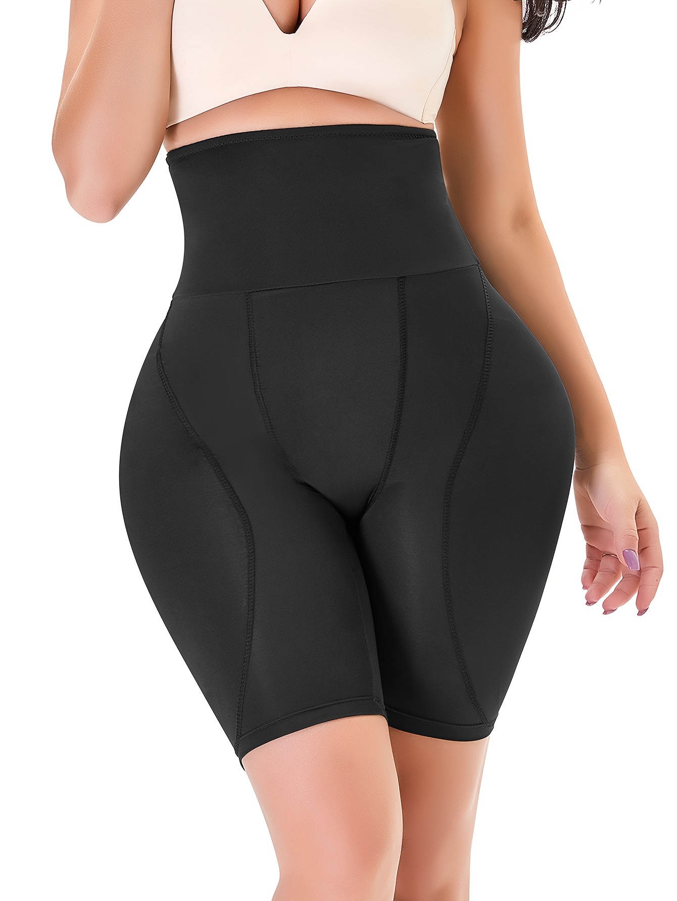Shapewear for Women Firm Tummy Control Panties Seamless Hi-Waist Butt  Lifter Short Black : : Fashion