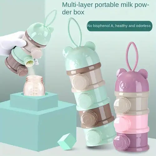 Dispenser per Formula per bambini di grande capacità portatile per latte in  polvere per neonati scatola di immagazzinaggio a prova di perdite
