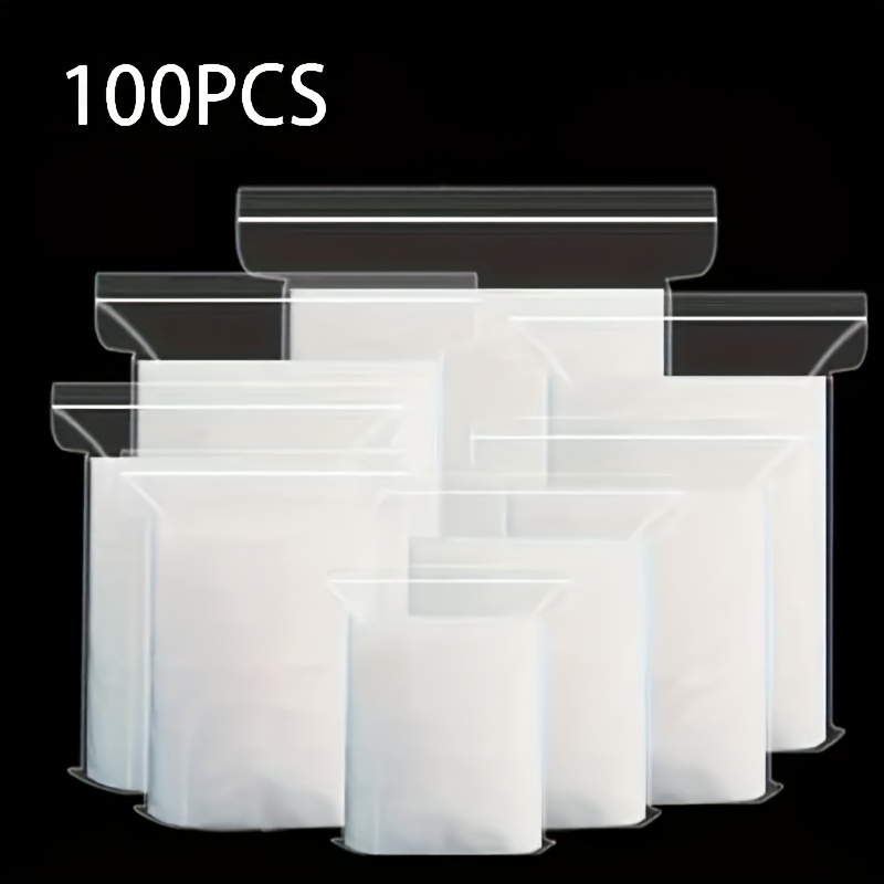 1000 uds Bolsa de Plástico Transparente 20 x 30 cm con Cierre Hermético Zip