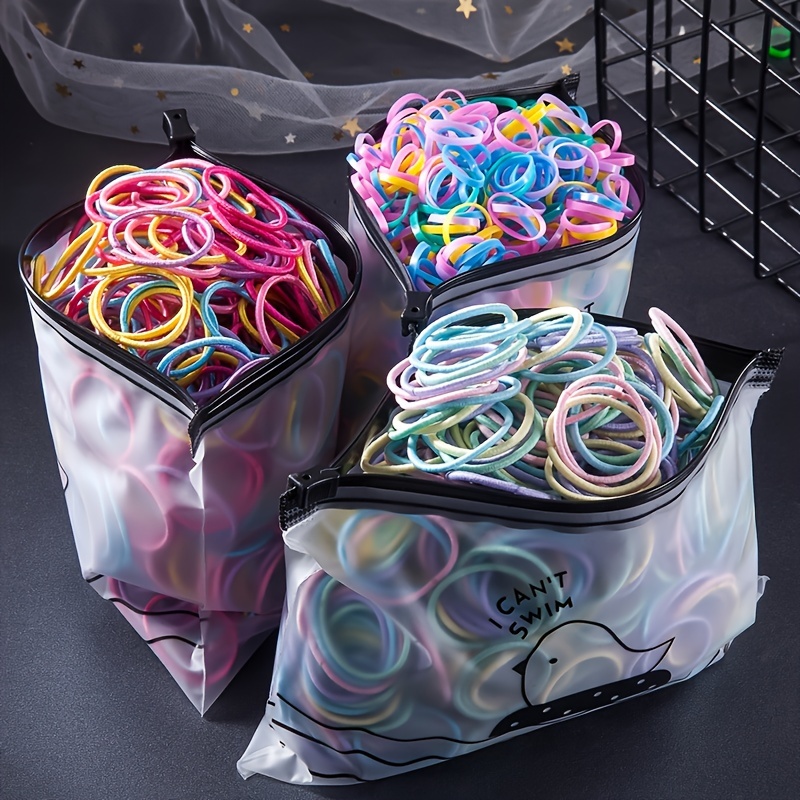 TsMADDTs 24 Colors Rubber Bands, 2000 Pcs Elastic Hair Ties with Organizer  Box, Hair Rubber Bands with Hair Tail Tools and Comb, Hair Accessories for  Girls Kids Baby Toddler : : Beauty