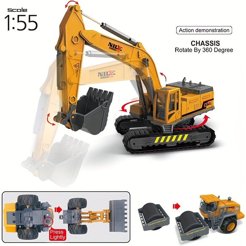 Mini rc best sale construction vehicles