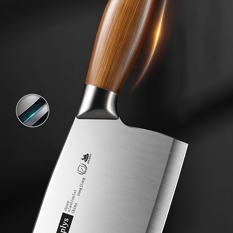 Four piece Stainless Steel Kitchen Knife For Restaurant - Temu